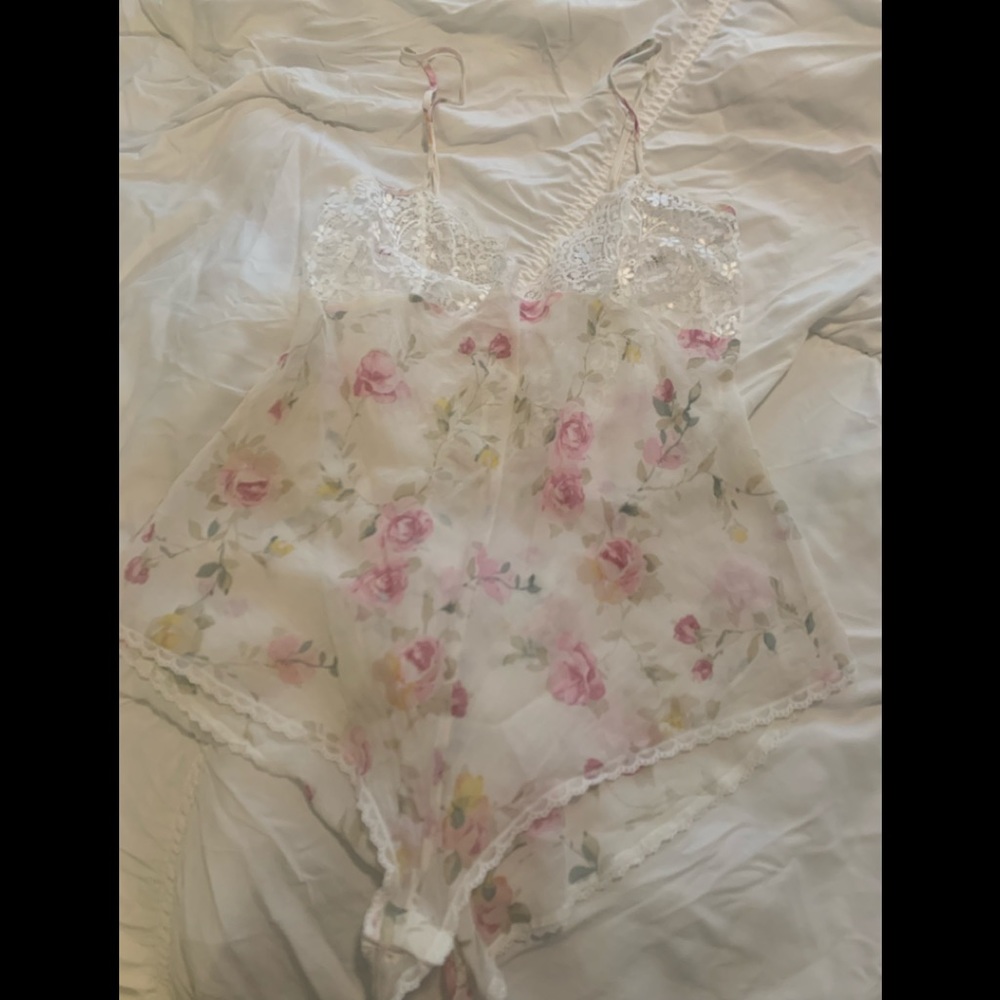 Victoria’s Secret Floral Teddy